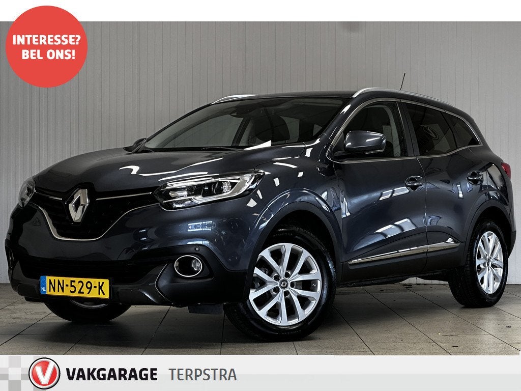 Renault Kadjar 1.2 TCe Intens/ Trekhaak/ LED Dagrijverl/ Cli, Voorwielaandrijving, Kadjar, Stof, 4 cilinders