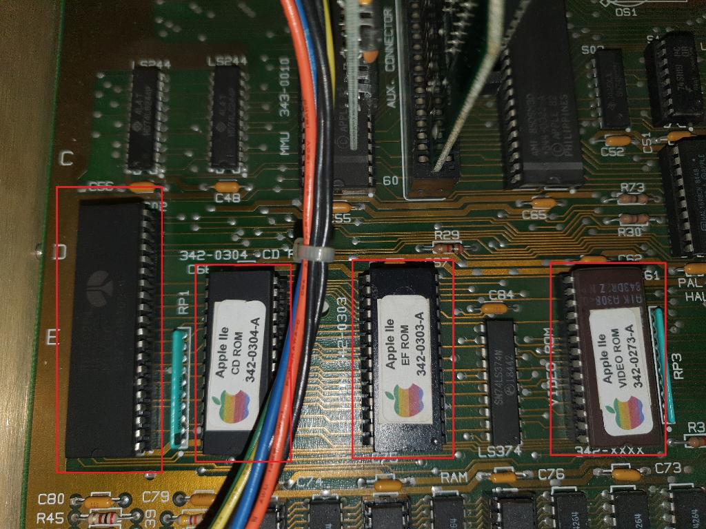 Apple IIe Enhancement Kit A2M2052 65c02, Computers en Software, Vintage Computers, Ophalen of Verzenden