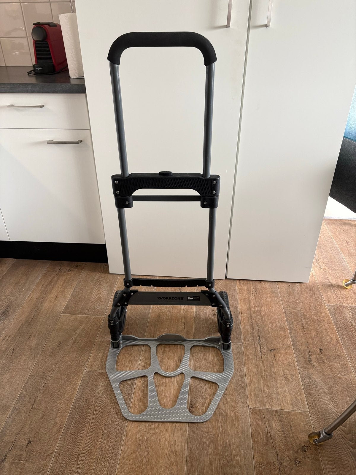 Opvouwbare steekwagen Workzone - Handige transportkar, Ophalen, Zo goed als nieuw, Steekwagen