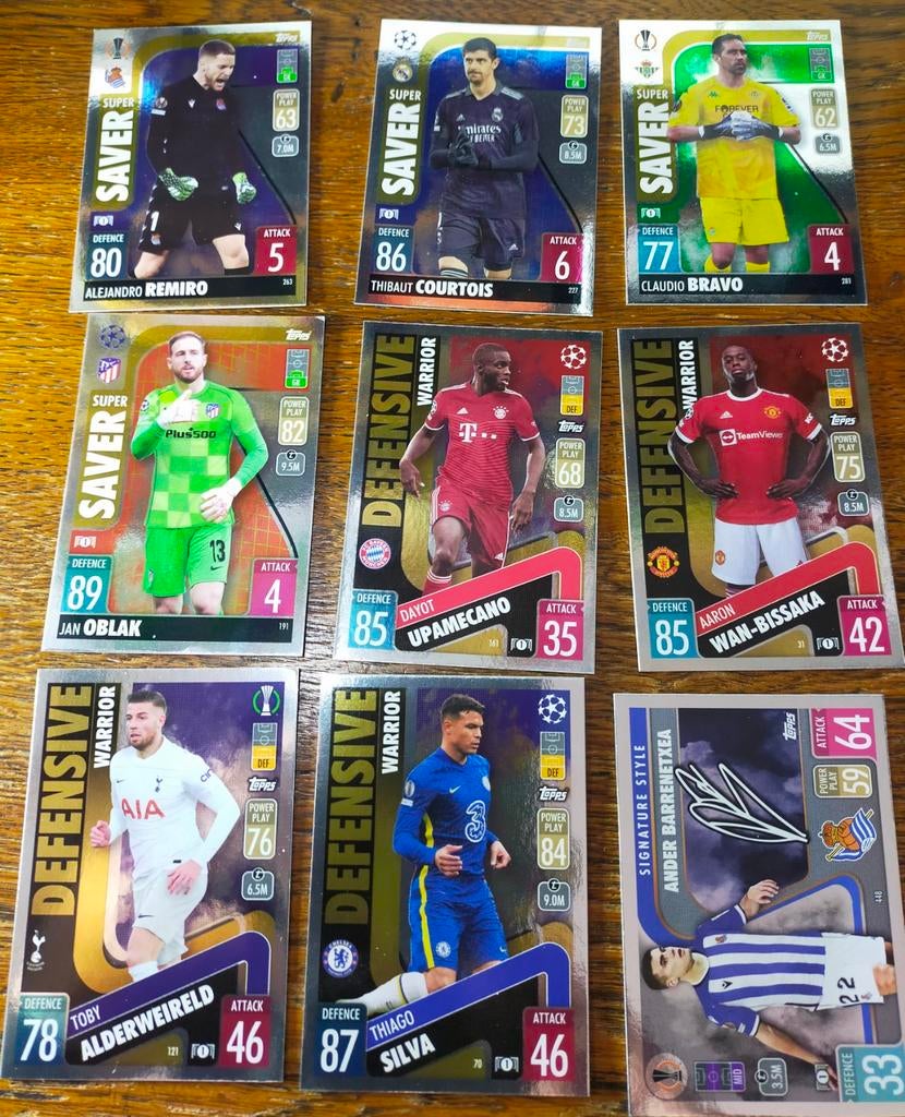 Voetbalkaarten- Topps Match Attax, Ophalen of Verzenden, Zo goed als nieuw, Buitenlandse clubs, Spelerskaart