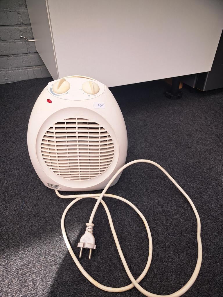 Compacte elektrische kachel/ventilator, Ophalen of Verzenden