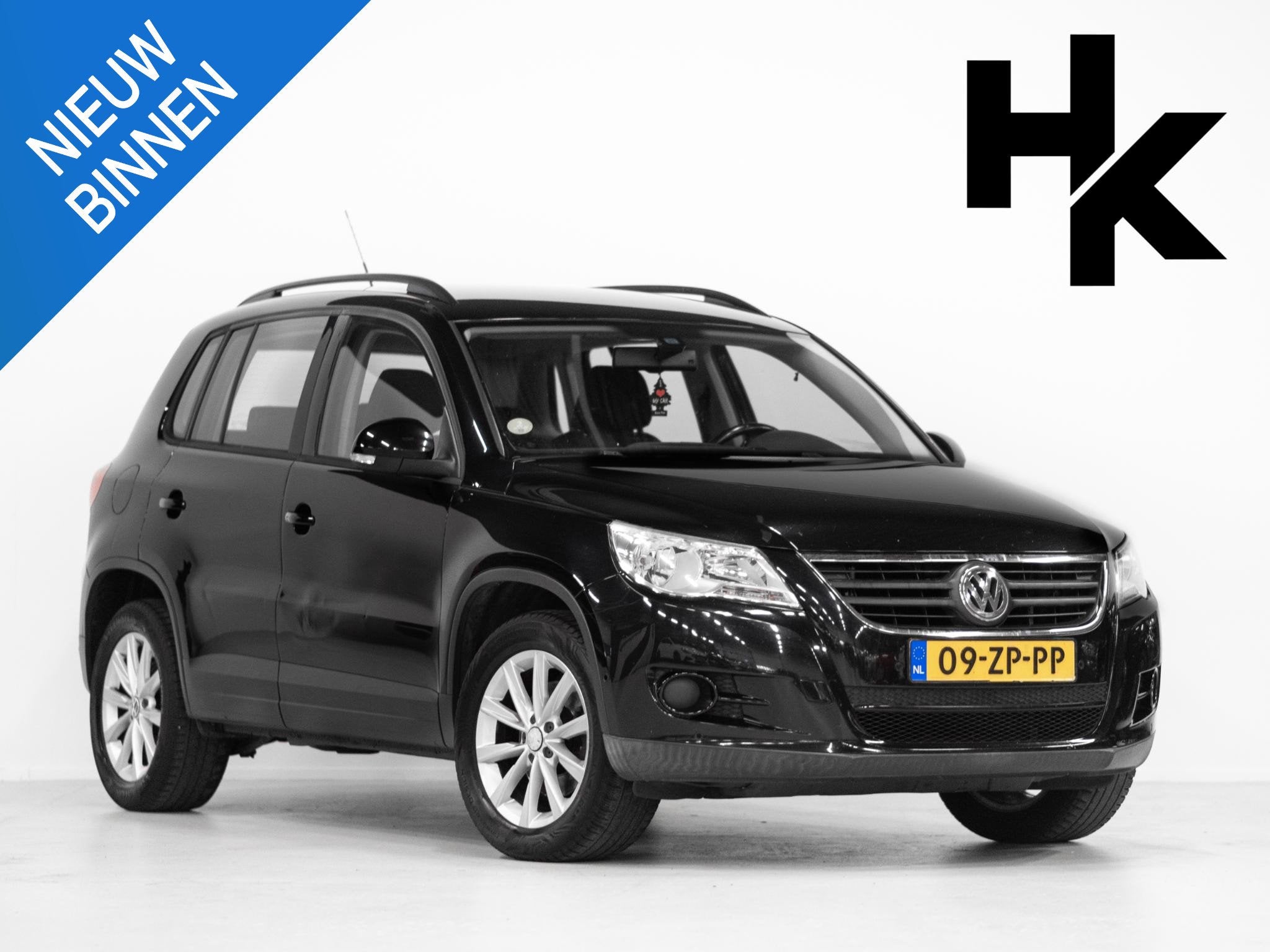 Volkswagen Tiguan 1.4 TSI Comfort&Design 4Motion Cruise PDC, Euro 5, Stof, Gebruikt, Zwart