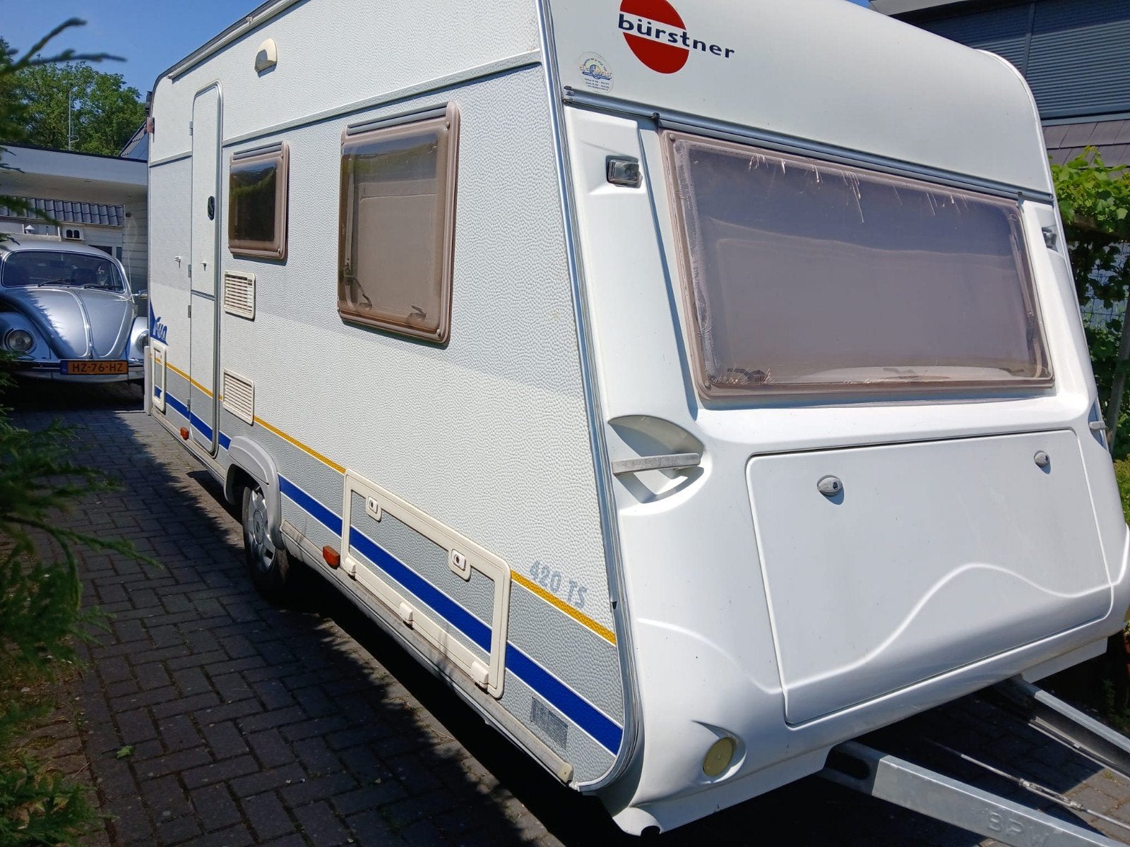 Nette Bürstner Fun 420TS 2004 te koop, Treinzit, Particulier, Bürstner, 5 tot 6 meter
