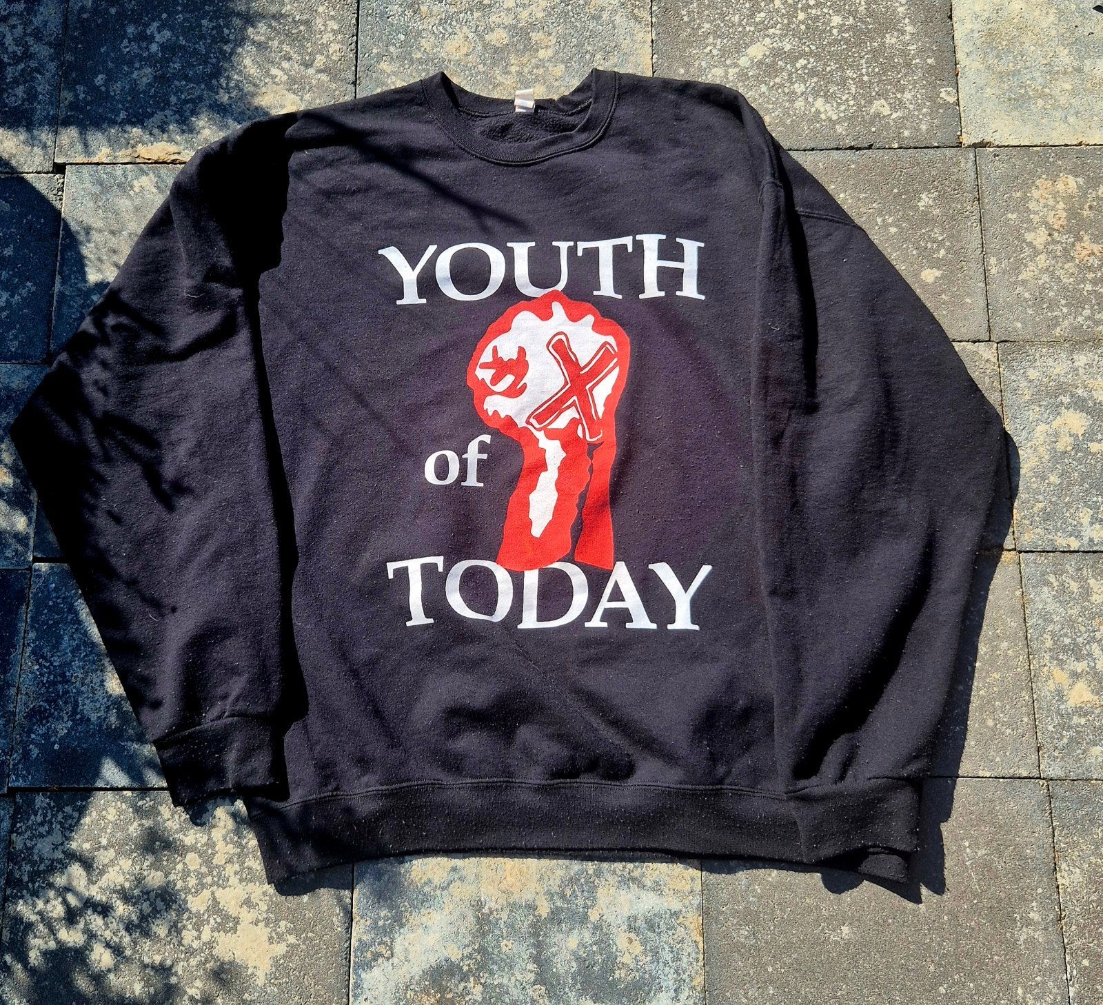 Youth Of Today sweater shirt trui XXL hardcore punk Shelter, Kleding | Heren, T-shirts, Zwart, Overige maten, Ophalen of Verzenden