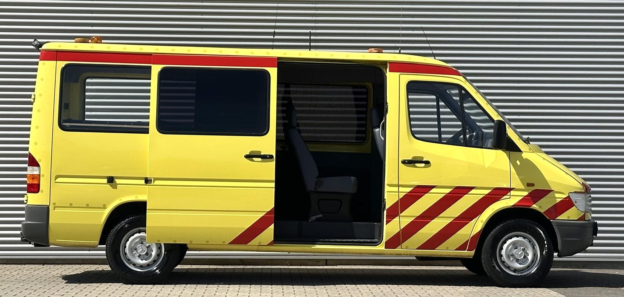 Mercedes-Benz Sprinter 310 D lang/hoog Personenbus 8 zitpl.a, Automaat, Gebruikt, Overige carrosserieën, 2000 kg
