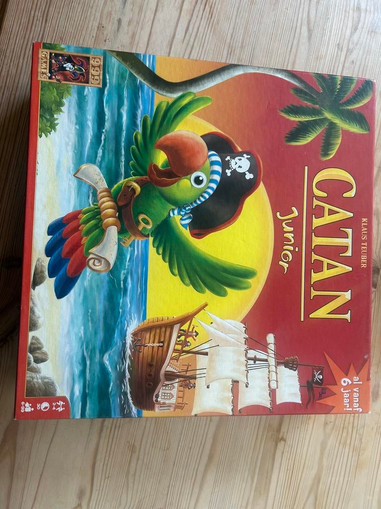 Catan Junior, Hobby en Vrije tijd, Gezelschapsspellen | Kaartspellen, Ophalen of Verzenden, Zo goed als nieuw