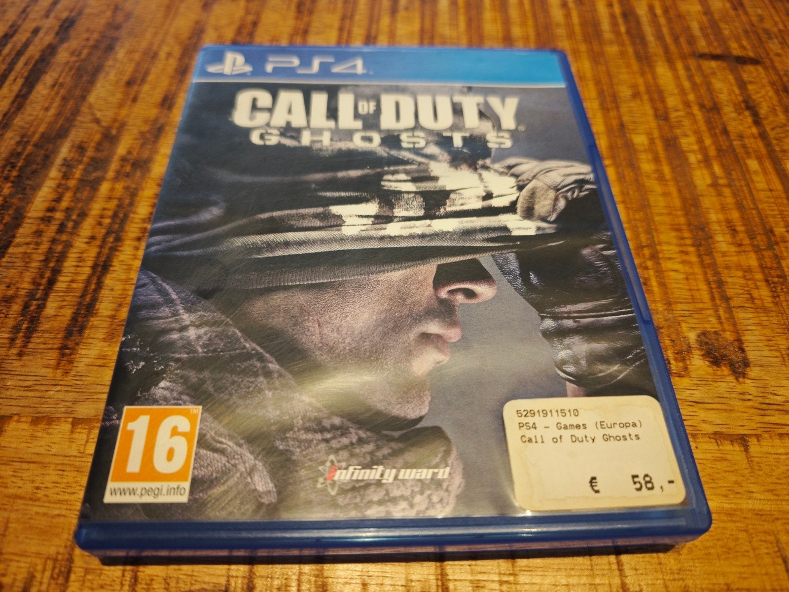 PS4 Call of Duty - Ghosts, Shooter, Ophalen of Verzenden, Zo goed als nieuw, Eén computer