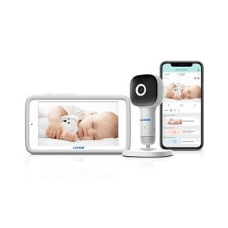 Luvion Grand Elite 4 Connect Crib - Babyfoon - Wit, Kinderen en Baby's, Babyfoons, Ophalen of Verzenden, Nieuw, 250 meter of meer
