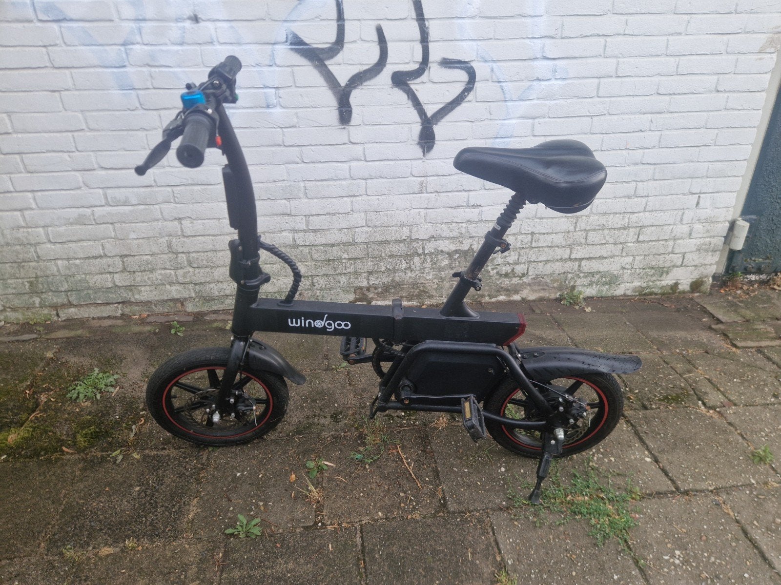 WINEGOO opvouwbare elektrische fiets - Zo goed als nieuw, Fietsen en Brommers, Fietsen | Vouwfietsen, Velgrem, Versnellingen, Zo goed als nieuw