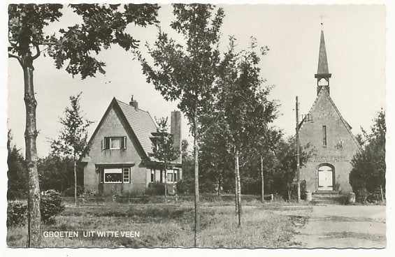 Groeten uit Witteveen, Ophalen of Verzenden, 1960 tot 1980, Ongelopen, Drenthe