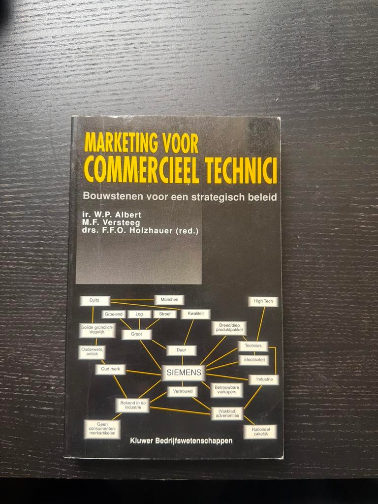 Marketing voor Commercieel Technici - Strategisch Beleid, Boeken, Ophalen of Verzenden, Gelezen, Economie en Marketing