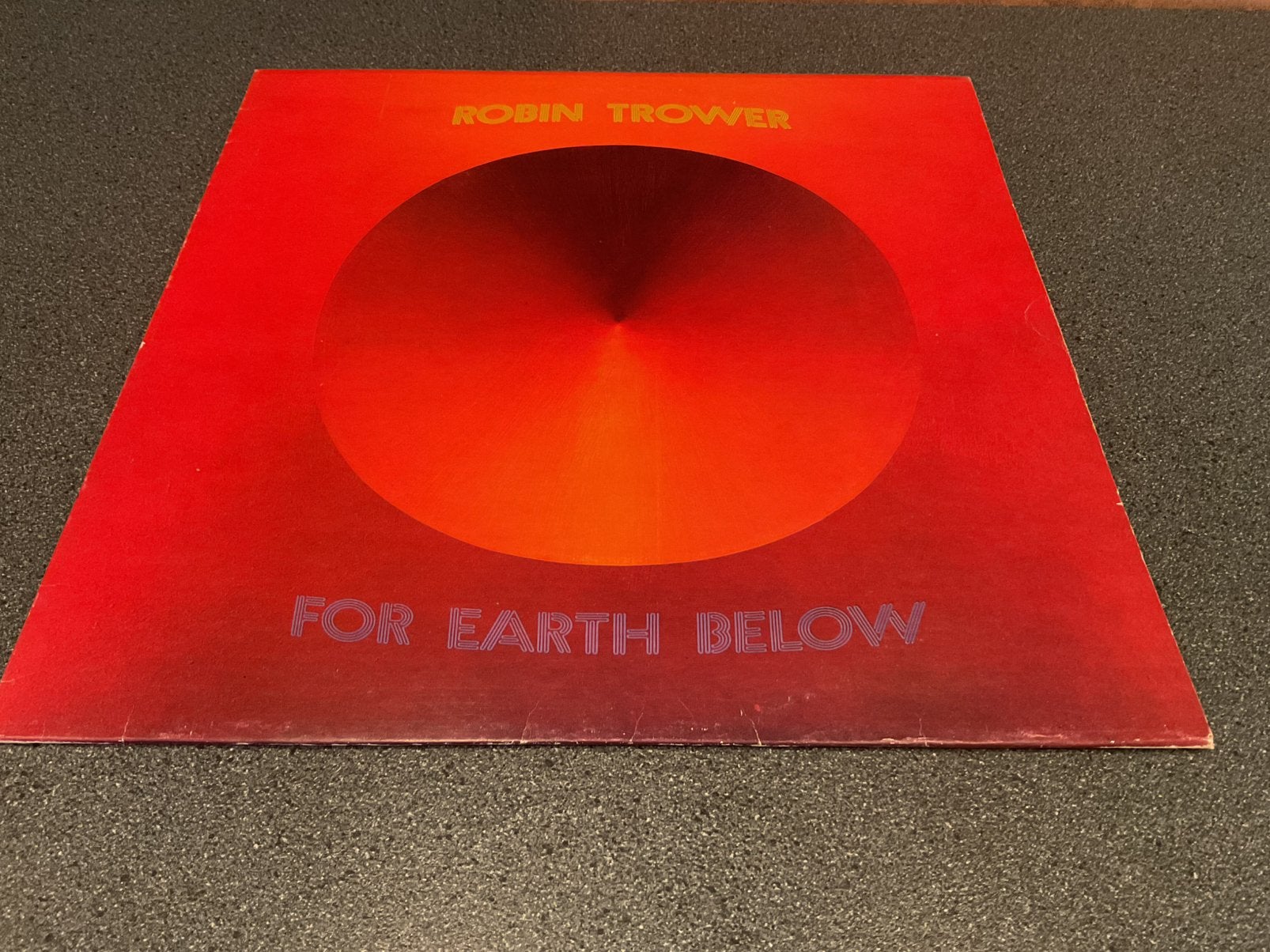 Robin Trower - For earth below Vinil LP, Cd's en Dvd's, Ophalen of Verzenden, Gebruikt, 12 inch, Poprock