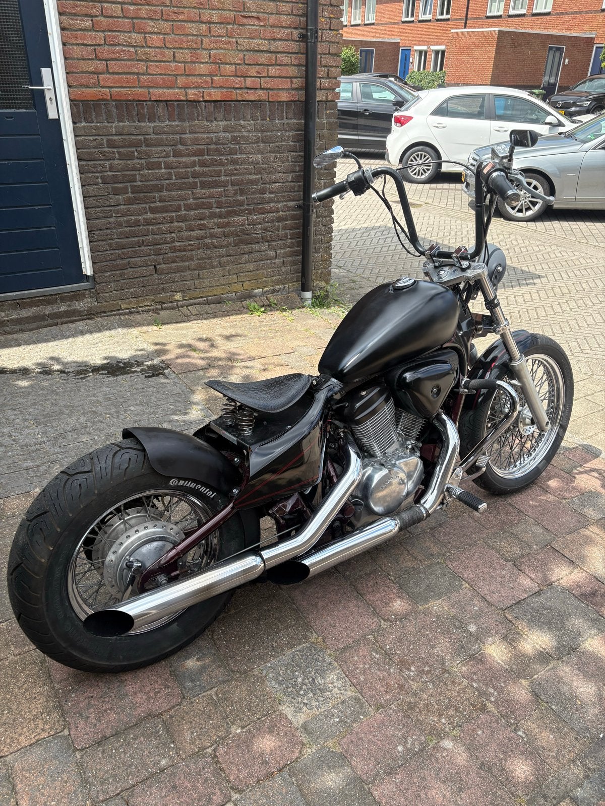 Honda Shadow VT600 Bobber - Goed onderhouden, Motoren, Motoren | Honda, Particulier, Gebruikt, Chopper