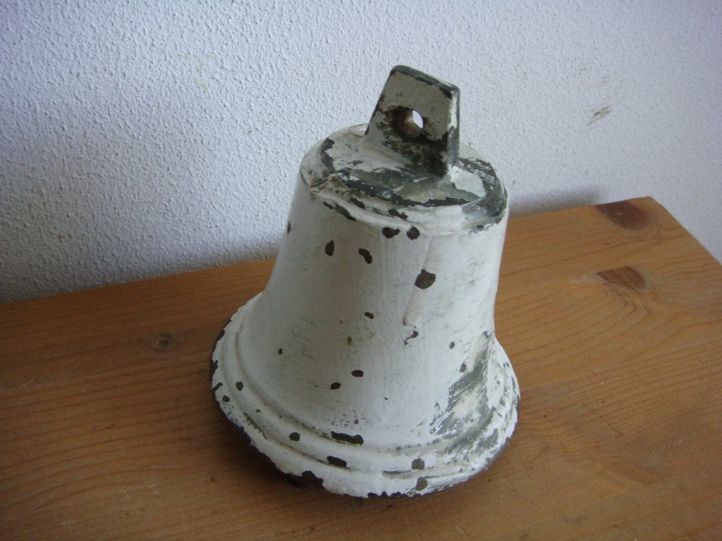 Ouderwetse koperen / bronzen (deur) bel, Antiek en Kunst, Antiek | Koper en Brons, Ophalen of Verzenden, Brons