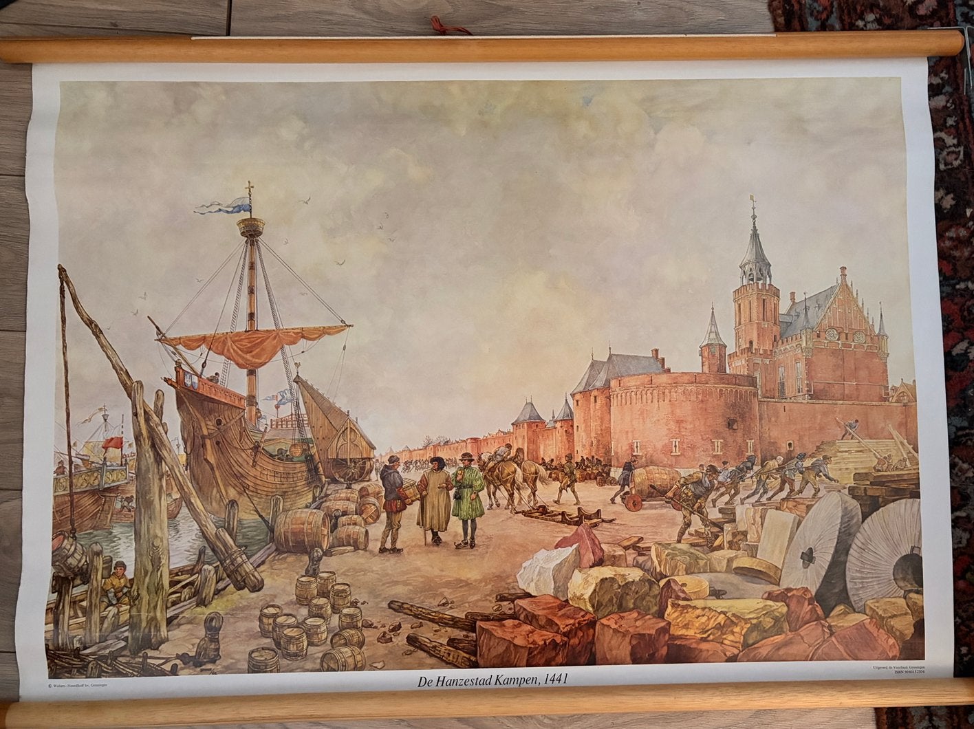Schoolplaat Kampen, Antiek en Kunst, Ophalen