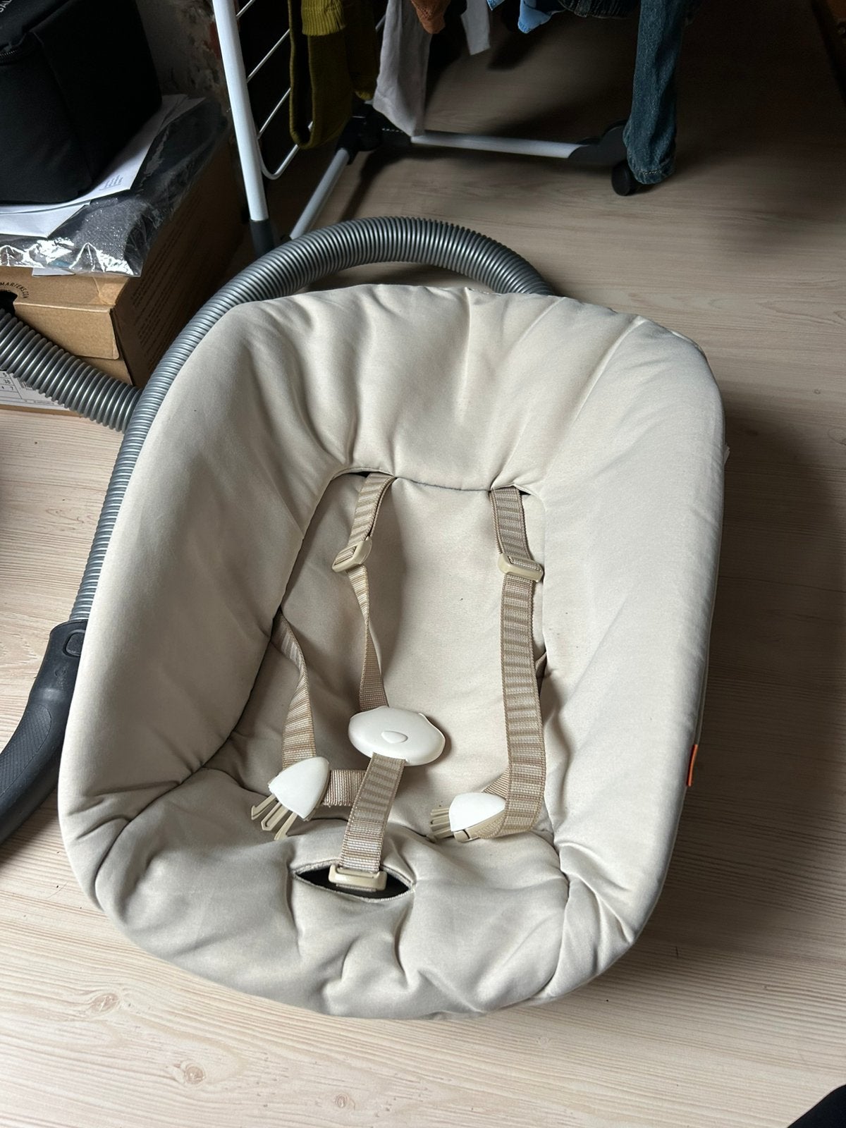 Newborn kuipje Trip trap stokke, Ophalen of Verzenden, Gebruikt, Meegroeistoel