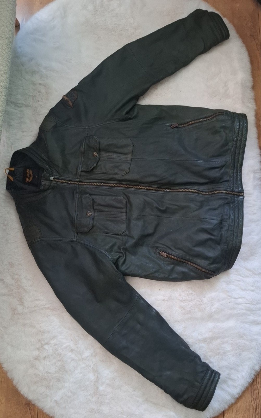 PME Legend Scraper Leren Jas - XXXL, Ophalen, Overige maten, PME Legend, Gedragen