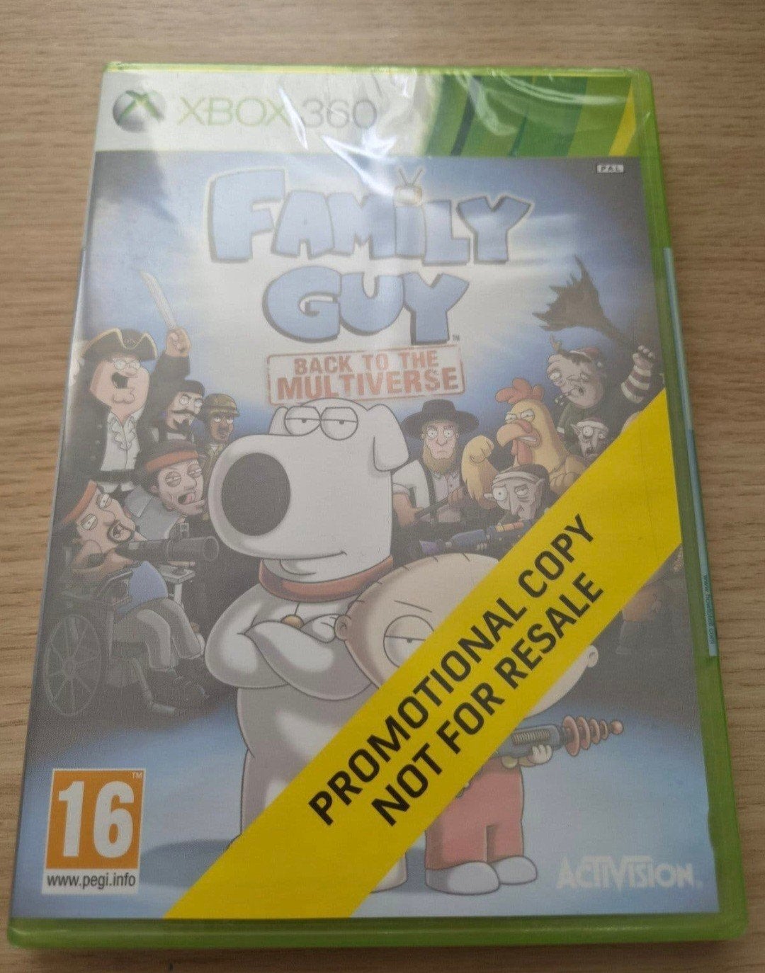 Family Guy: Back to the Multiverse - Xbox 360 (Promo, Nieuw), Spelcomputers en Games, Avontuur en Actie, Vanaf 18 jaar, 1 speler