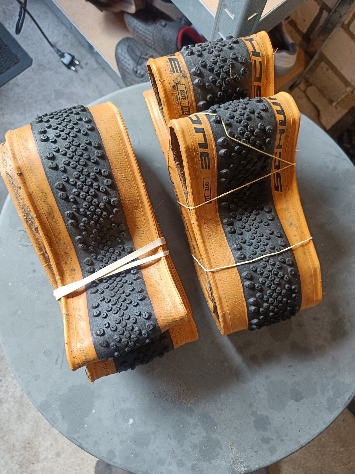 Schwalbe G-One Bite TLE banden P 40mm, Fietsen en Brommers, Fietsonderdelen, Band, Schwalbe, Ophalen of Verzenden, Zo goed als nieuw