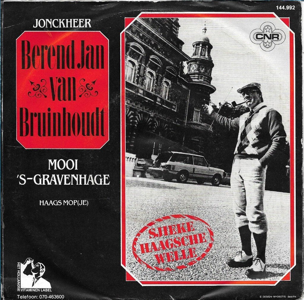 Berend Jan van Bruinhoudt - Mooi s Gravenhage, Ophalen of Verzenden, Gebruikt, 7 inch, Nederlandstalig