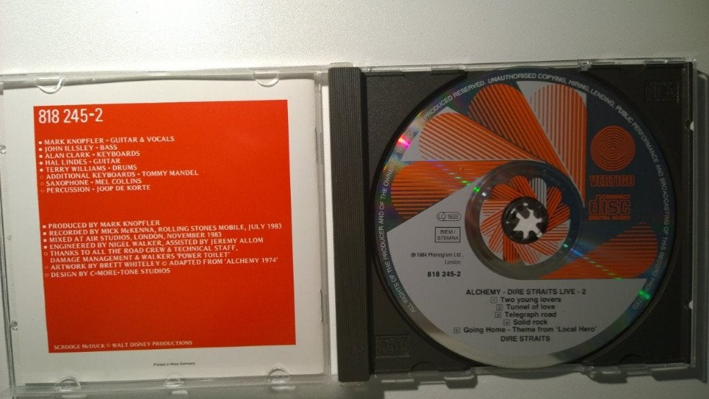 Dire Straits - Alchemy Dire Straits Live (Part Two), Ophalen of Verzenden, Zo goed als nieuw, Poprock