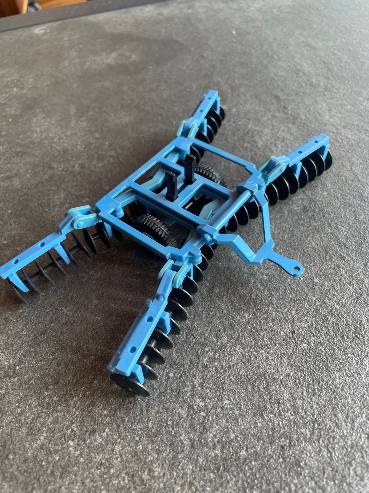 Siku schijveneg, blauw, speelgoed landbouwmachine, Ophalen, Gebruikt, Jongen of Meisje