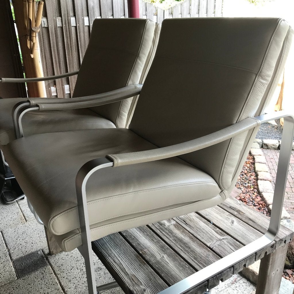 2 Rolf Benz 568 586 design fauteuil stoel modern, Huis en Inrichting, Ophalen, Gebruikt, Nvt, Nvt