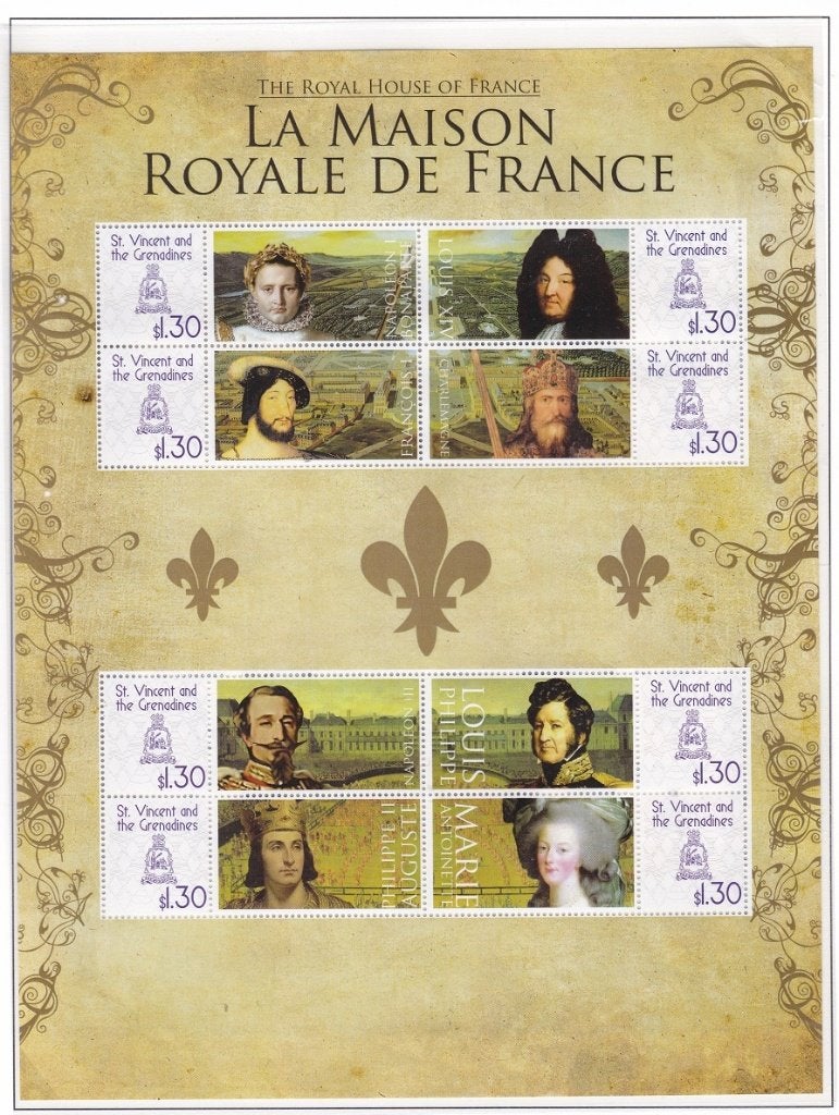 B405 - S.Vincent and the Grenadines , La Maison Royale de, Verzenden, Postfris, Noord-Amerika