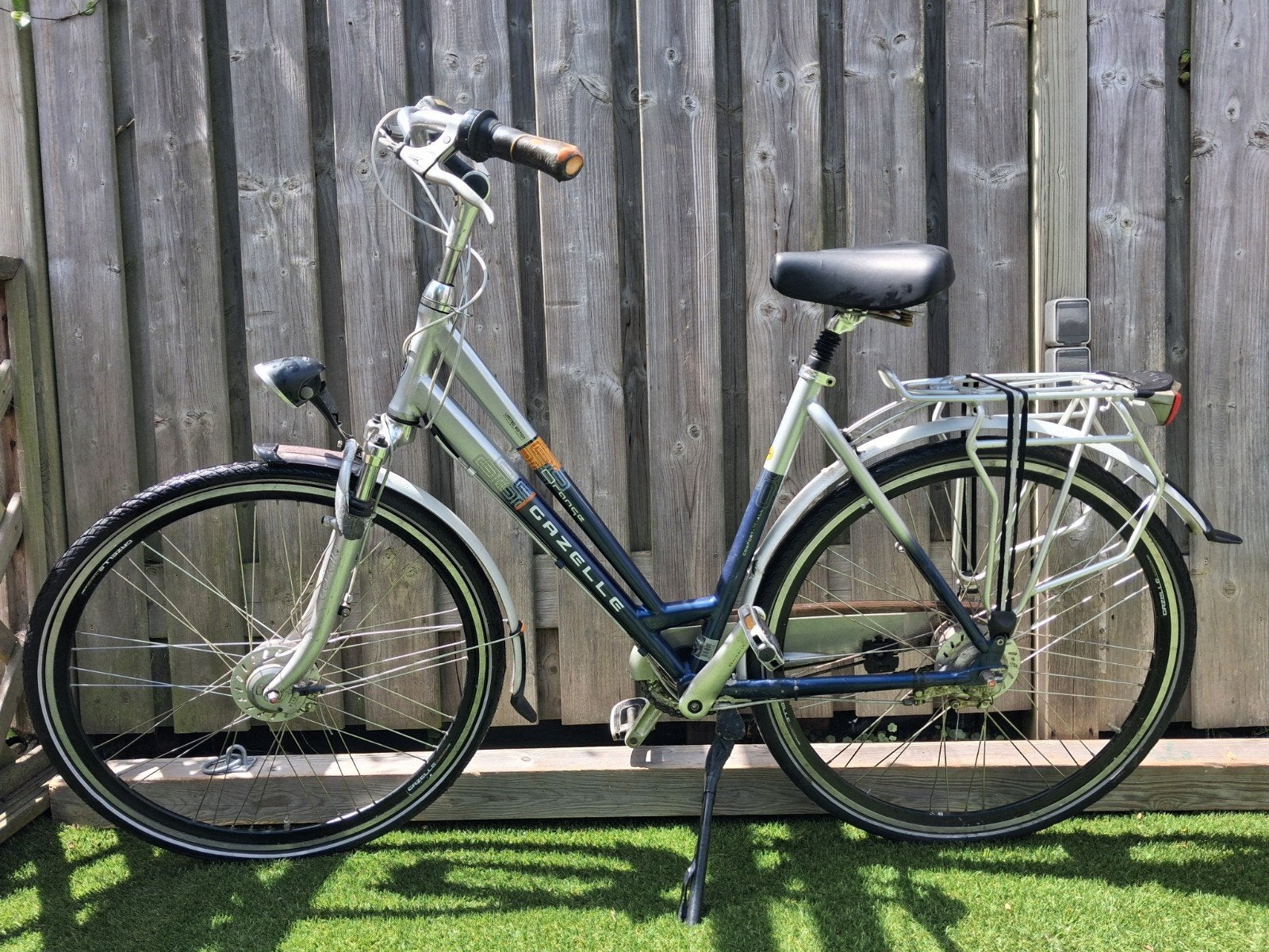 Mooie dames Gazelle Orange, Fietsen en Brommers, Fietsen | Dames | Damesfietsen, Ophalen, Gebruikt, Versnellingen, 50 tot 53 cm