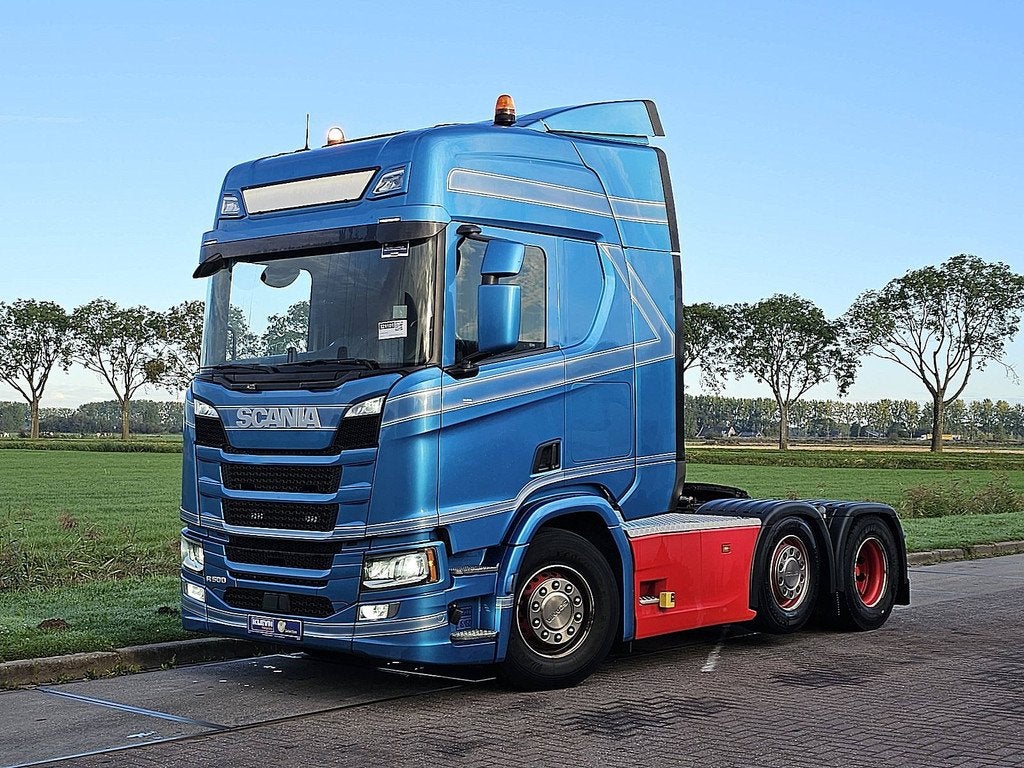 SCANIA R500 6x2/4 ret. led, Auto's, Vrachtwagens, Automaat, Euro 6, Scania, Leder