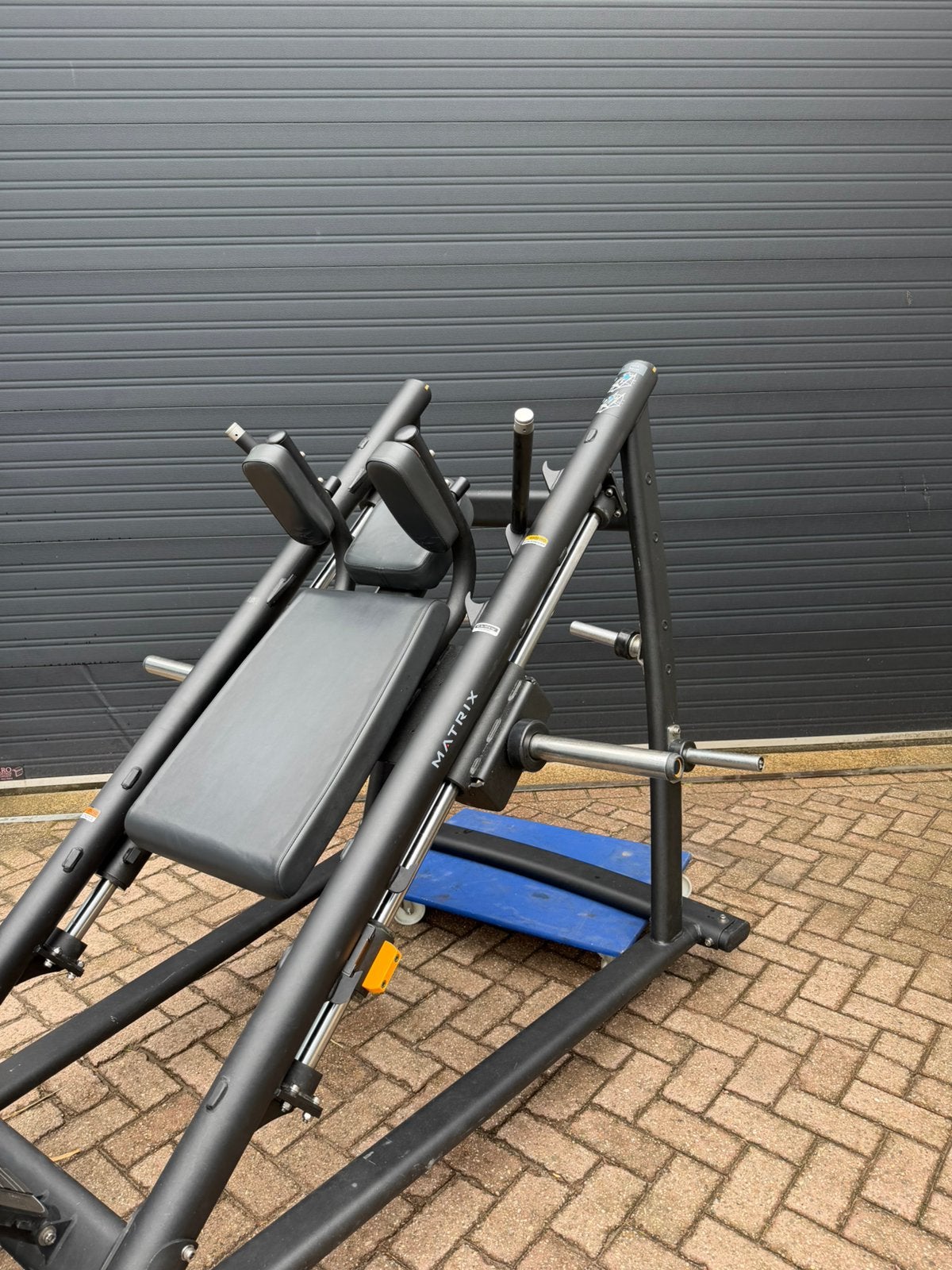 Zwarte Matrix Plate Loaded Hack Squat, Ophalen, Gebruikt, Overige typen