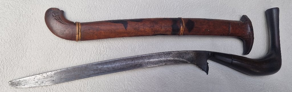 Originele RENCONG - RENTJONG traditionele dolk Atjeh Sumatra, Ophalen