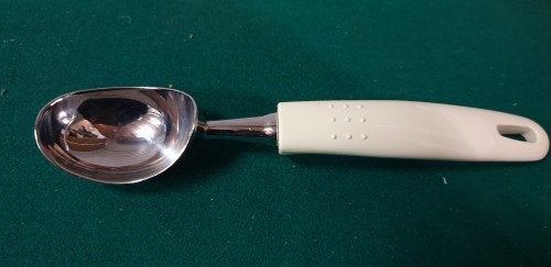 ijsschep met wit handvat, Ophalen of Verzenden, 'T Olde Gre-j, Info@toldegrej.nl, Endepoelstraat 20f Didam