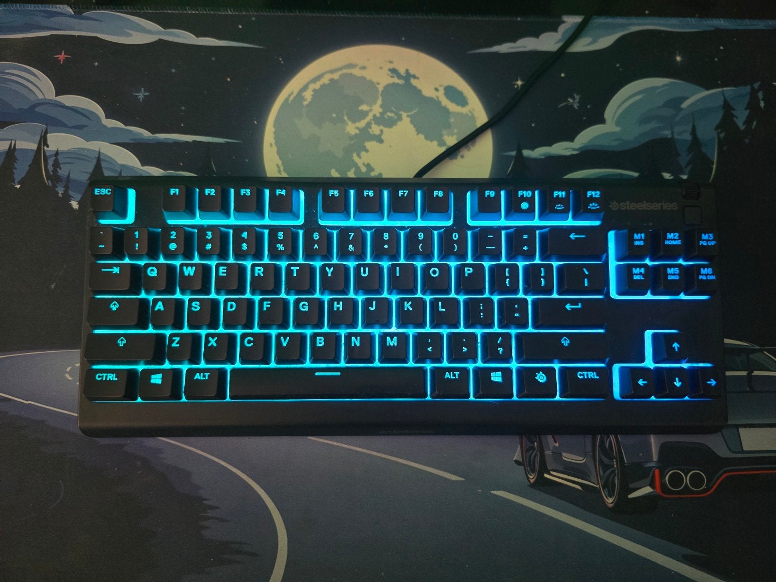steelseries Apex 3 TKL, Gebruikt, Gaming toetsenbord, Ophalen of Verzenden, Steelseries Apex 3 TKL