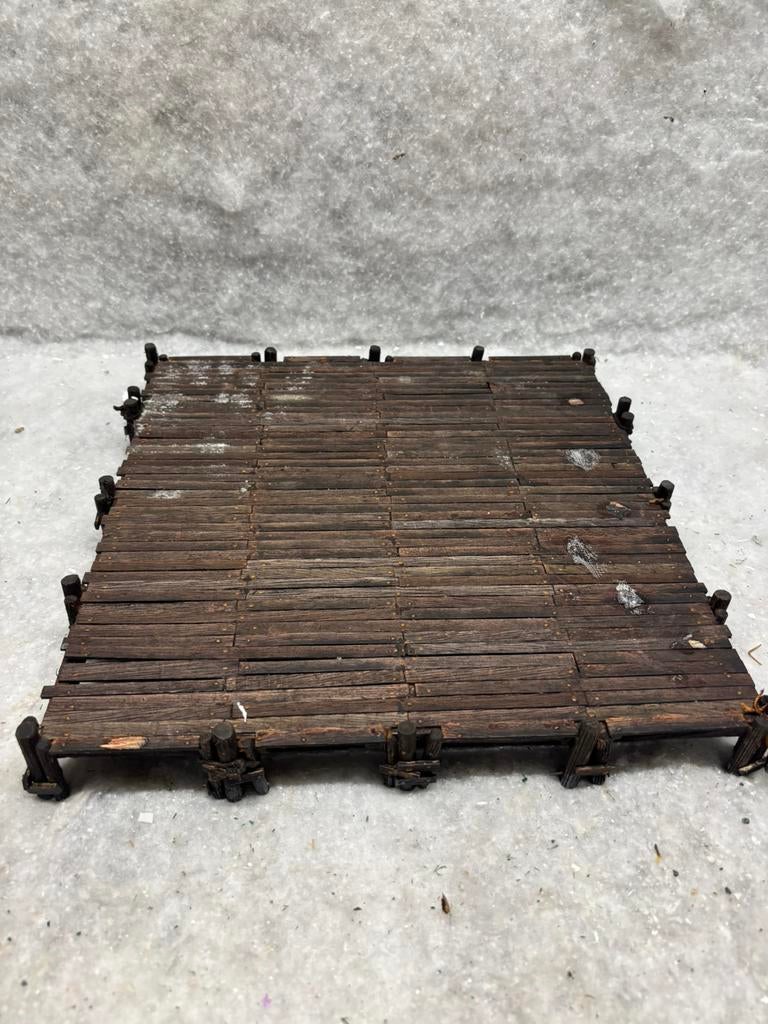 Lemax wooden wharf- retired, L, Zo goed als nieuw, L, L