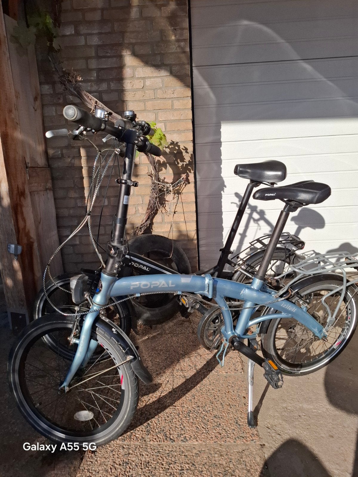 set popal vouwfietsen met 5 versnellingen [20 inch ], 20 inch of meer, Gebruikt, Velgrem, Versnellingen