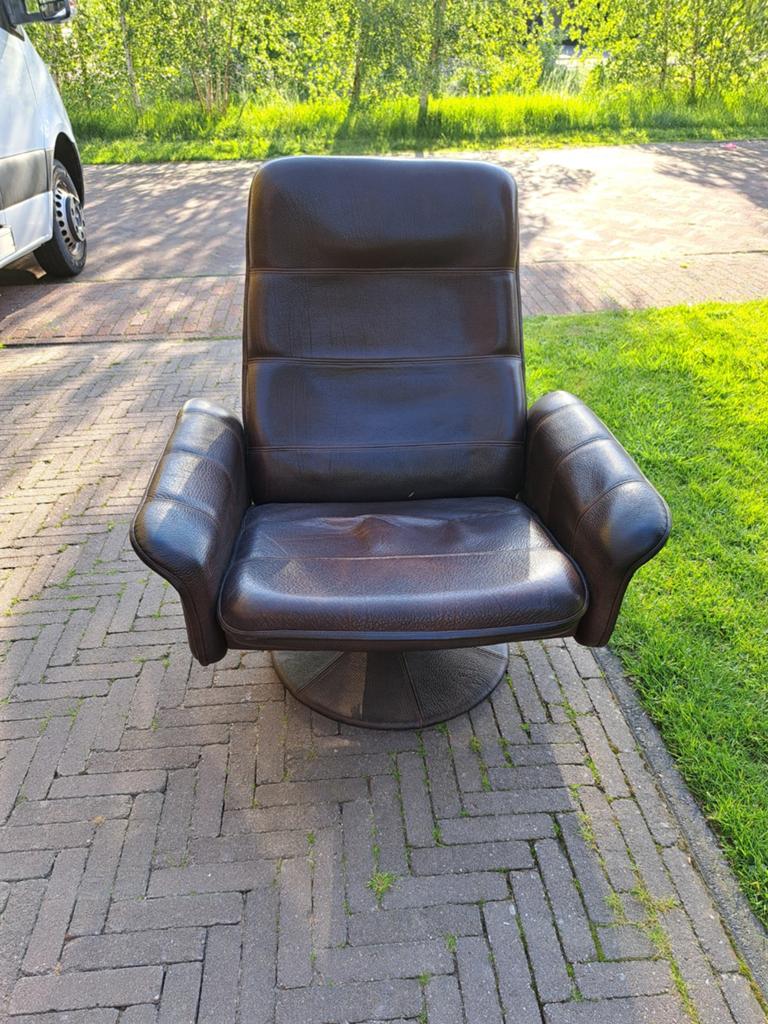 Vintage De Sede DS-50 Design Lounge Draaifauteuil, Ophalen, Gebruikt, 75 tot 100 cm, Vintage, Design, Mid-century Modern