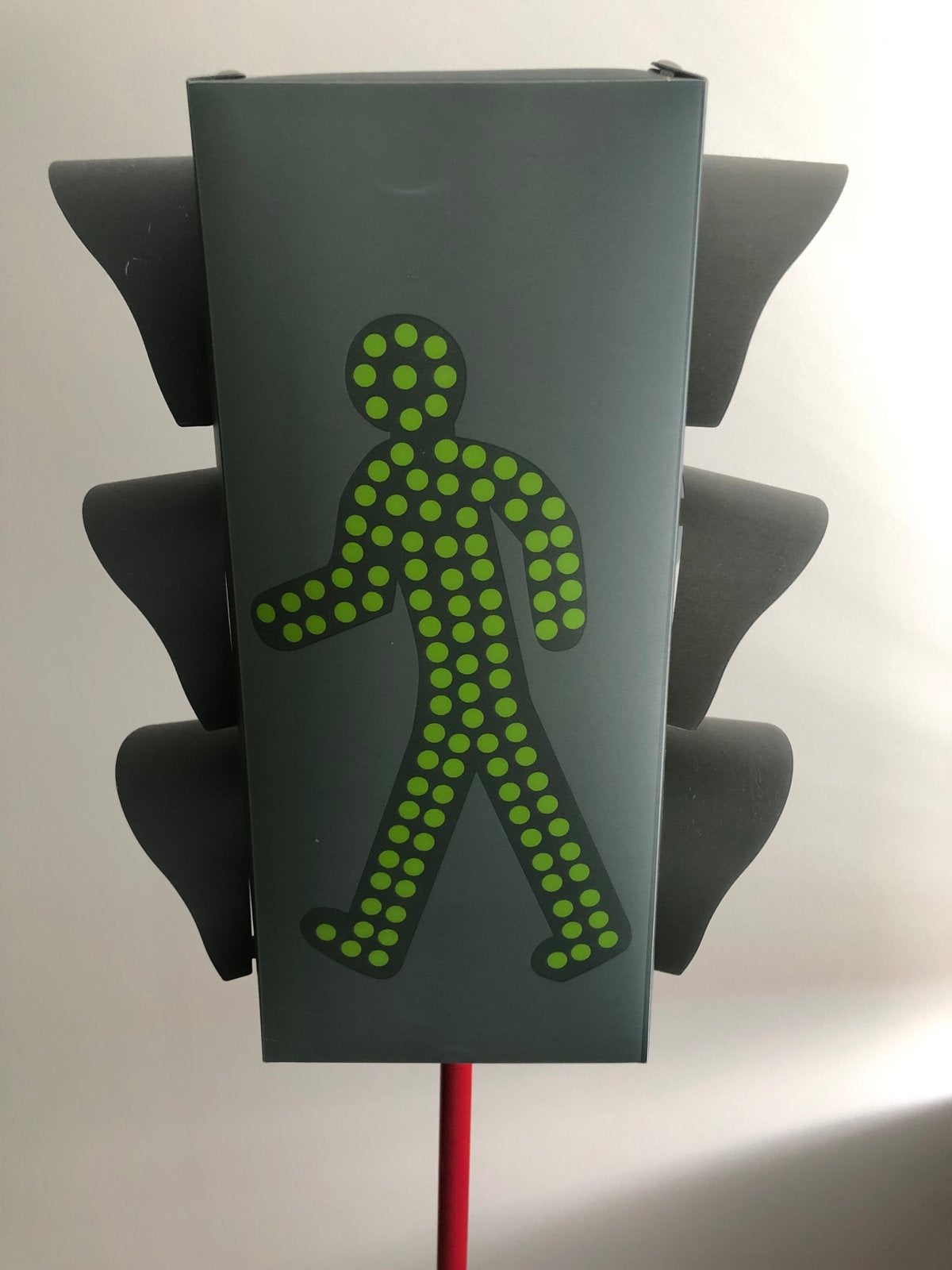 Stoplicht staande lamp met voetschakelaar - Bijna gratis!, Ophalen of Verzenden, Gebruikt, Lamp