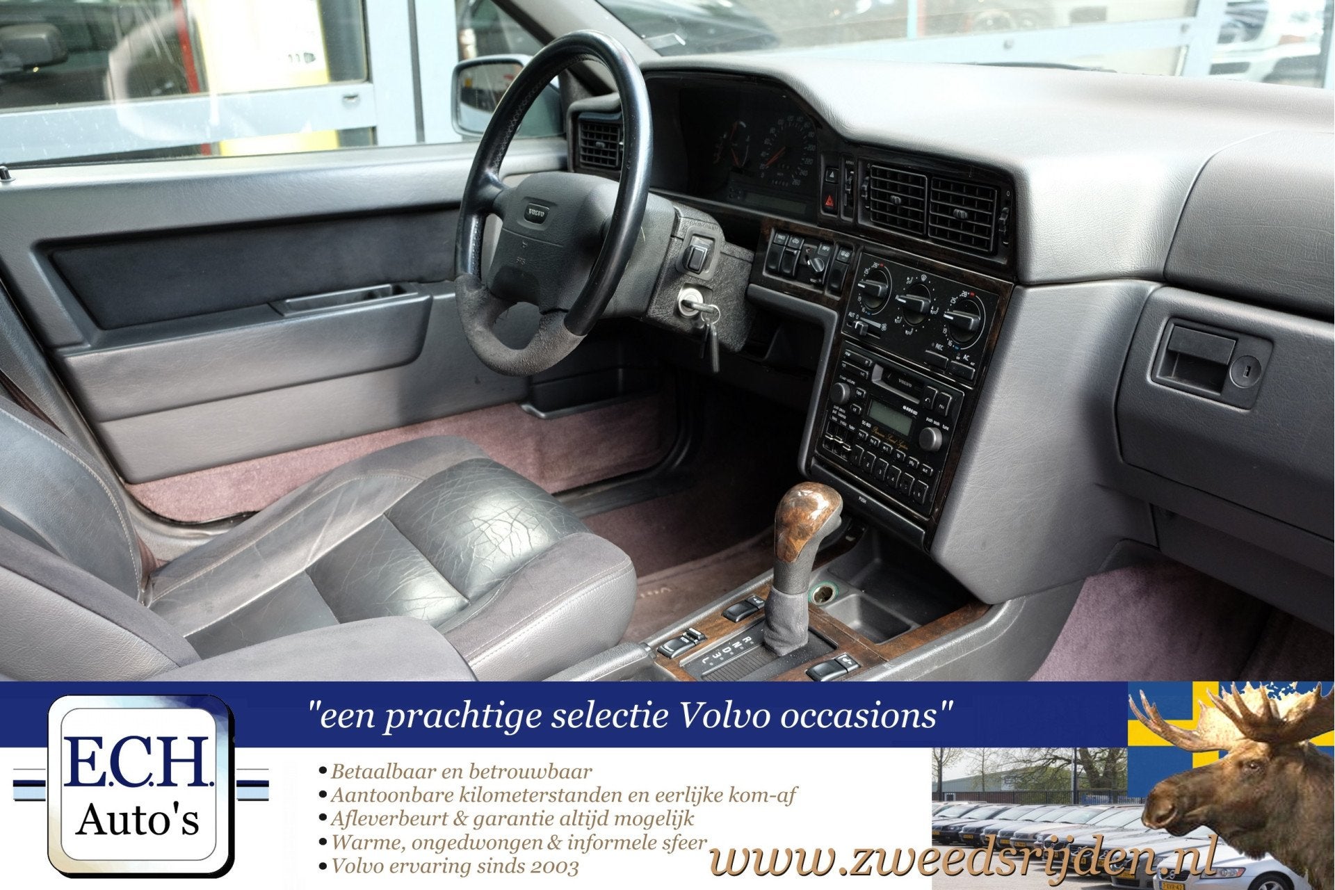 Volvo 850 T5-R Automaat, Schuifdak, gerestaureerd (bj 1994), foto 8