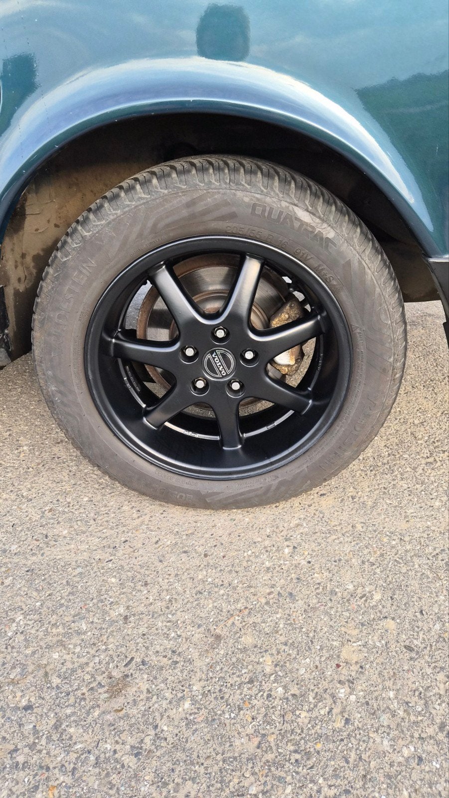Volvo Galaxy Velgen met goede banden., Ophalen, Gebruikt, 16 inch, Banden en Velgen