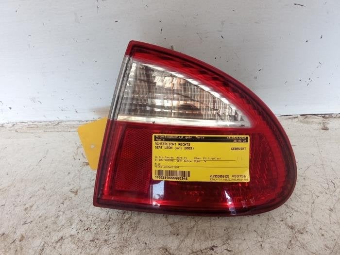 Achterlicht rechts van een Seat Leon, Gebruikt, -, -, Ophalen of Verzenden