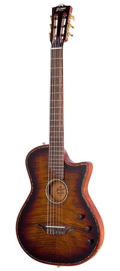 Crossover Gitaar Bromo BEN2C-3TS Fusion Craft, ., Nieuw, Ophalen of Verzenden, Akoestische gitaar