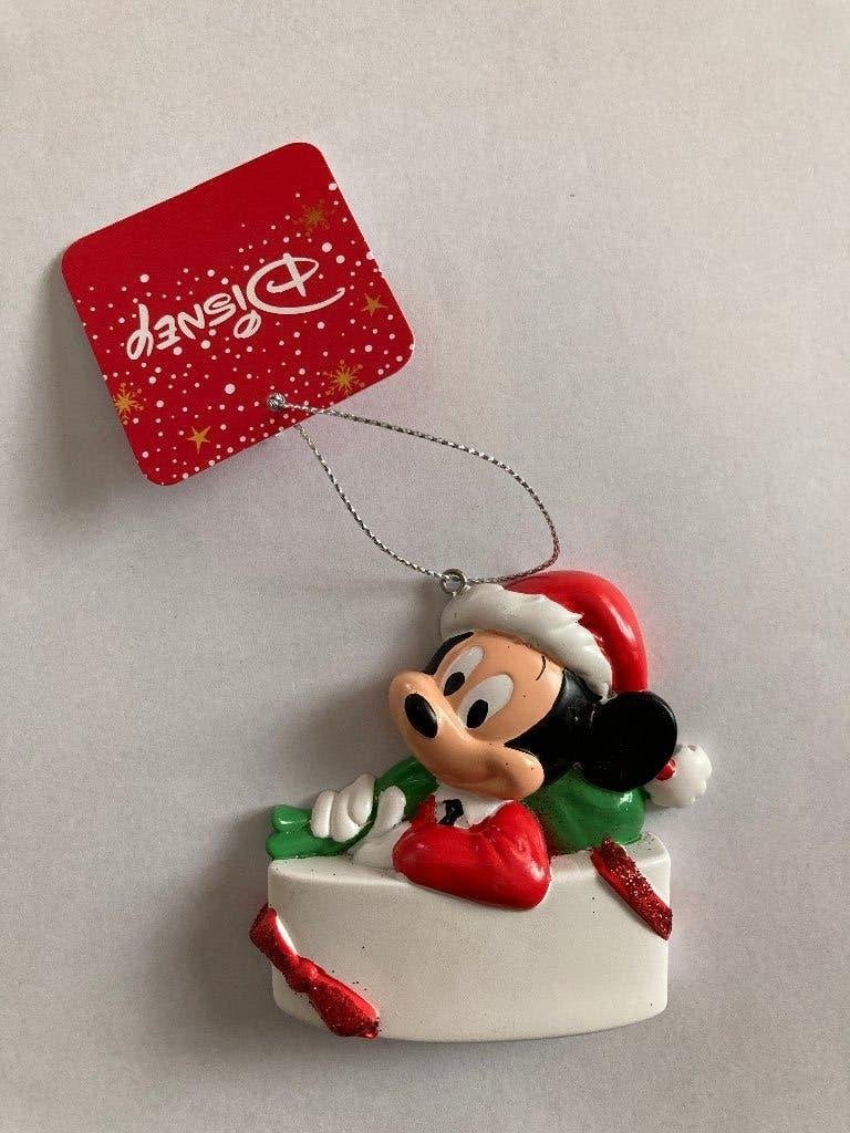 Nieuw Disney ornament Mickey Mouse, Verzamelen, Disney, Ophalen of Verzenden, Mickey Mouse, Nieuw, Beeldje of Figuurtje
