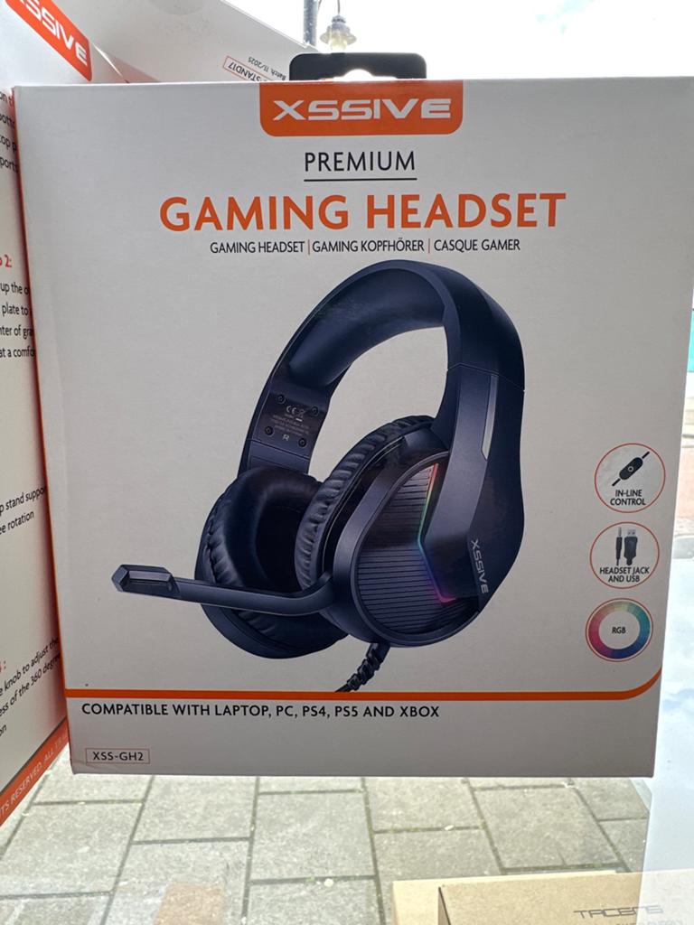 XSSIVE Premium Gaming Headset - Compatibel met PC, PS4, PS5, Ophalen, Nieuw, Headset, Gaming