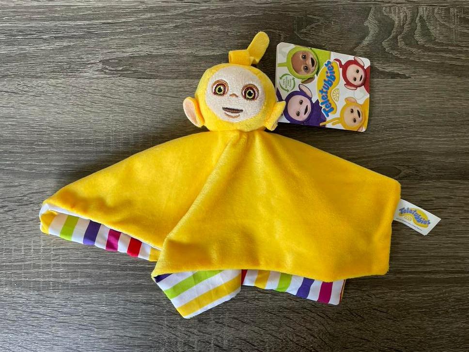 NIEUW - Teletubbies knuffeldoekje Laa Laa geel, Kinderen en Baby's, Speelgoed | Knuffels en Pluche, Nieuw, Ophalen of Verzenden
