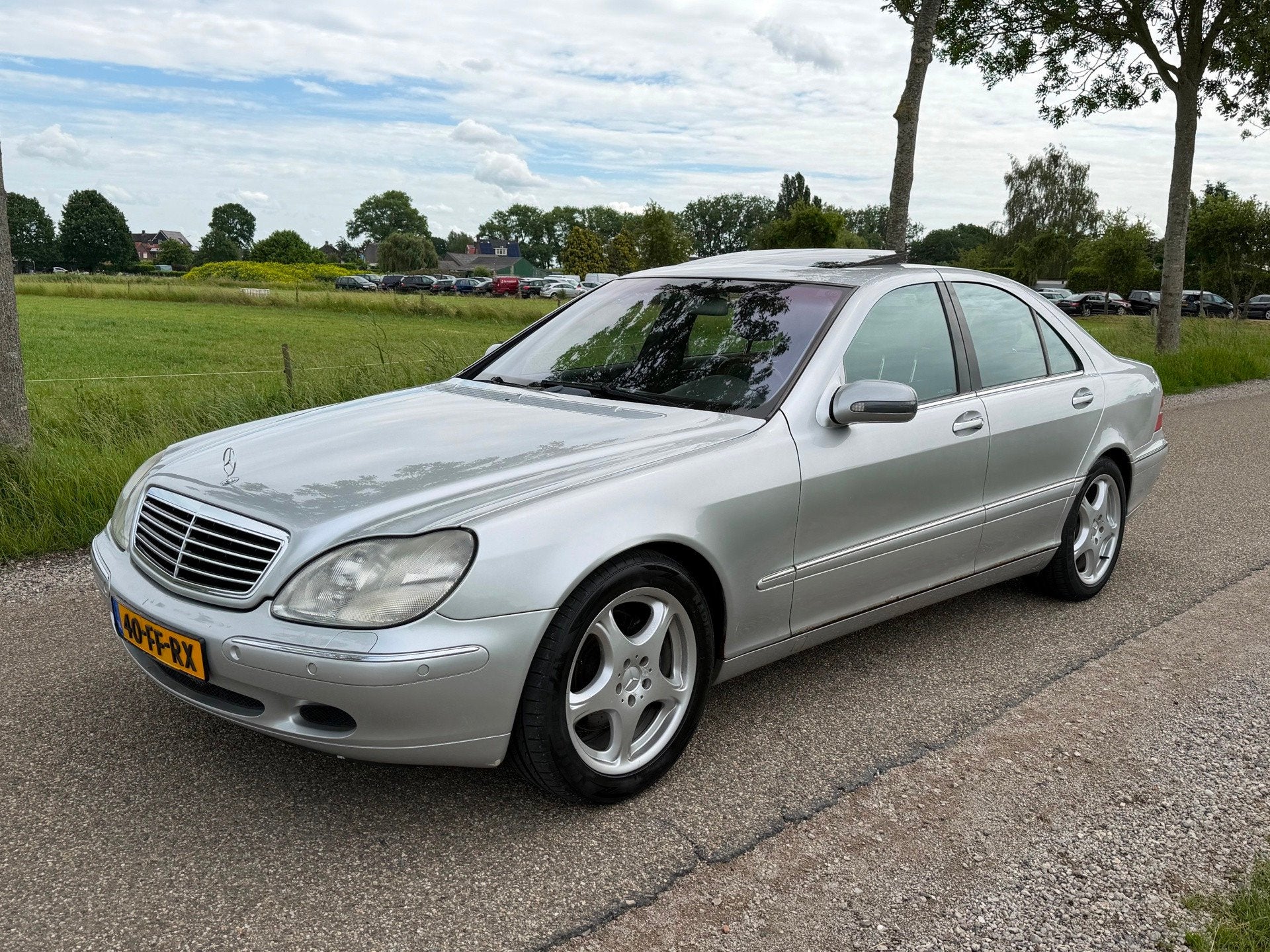 Mercedes-Benz S-klasse 500 NAP AUT APK 11-2026 Full options, Achterwielaandrijving, Gebruikt, 120 €/maand, Bedrijf