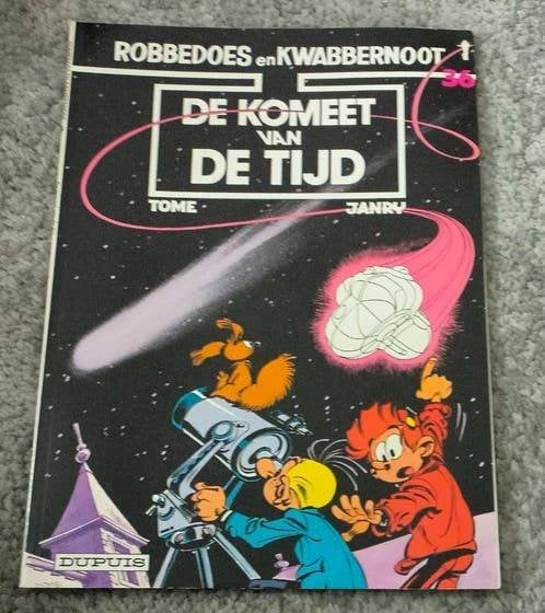 Robbedoes en Kwabbernoot nr.36 (d) De Komeet van de tijd., Eén stripboek, Ophalen of Verzenden, Zo goed als nieuw, Tome & Janry
