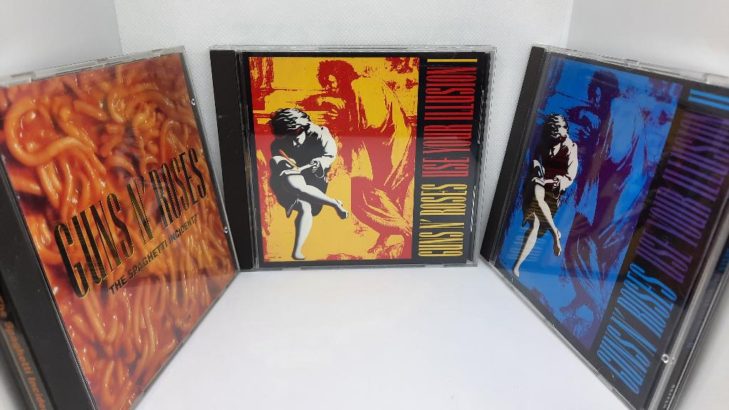 Partij van 3 Guns n' Roses CD's Muziek Albums, Ophalen of Verzenden, Gebruikt