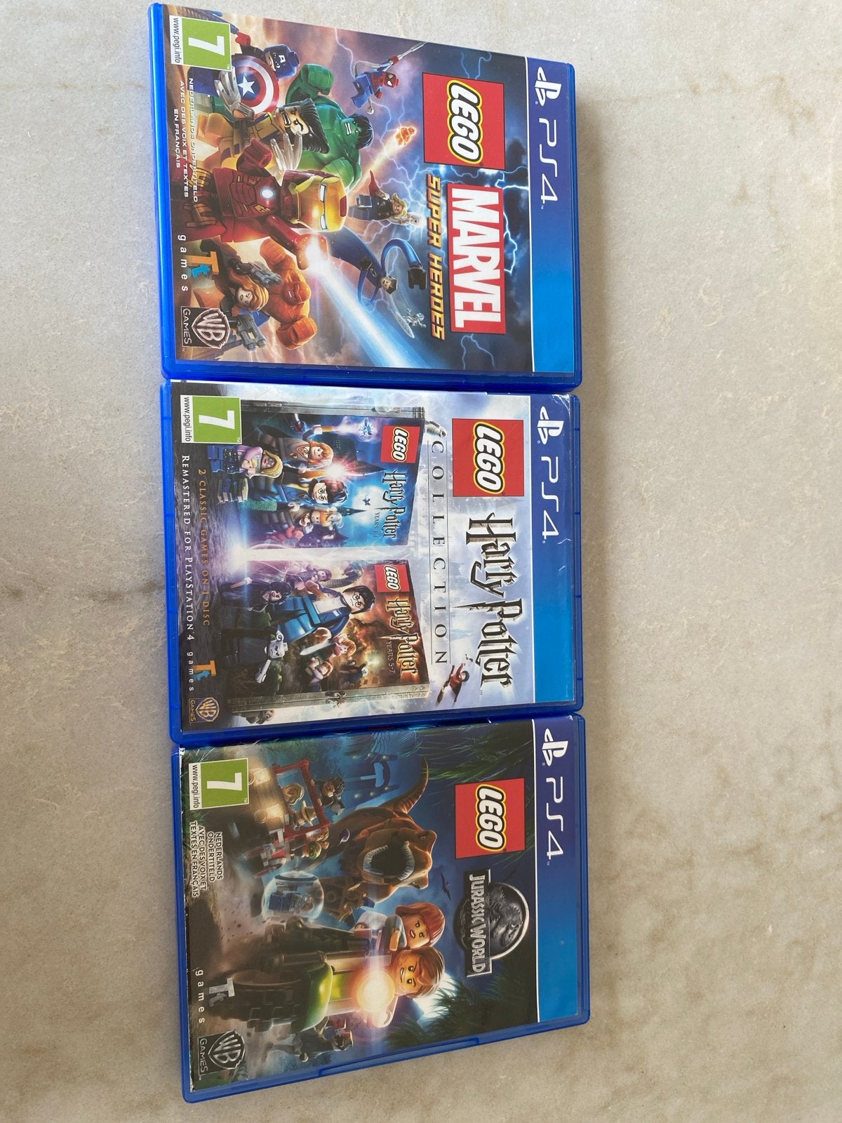 Lego PS4 Games: Marvel Super Heroes, Harry Potter, Jurassic, Spelcomputers en Games, Games | Sony PlayStation 4, 1 speler, Eén computer