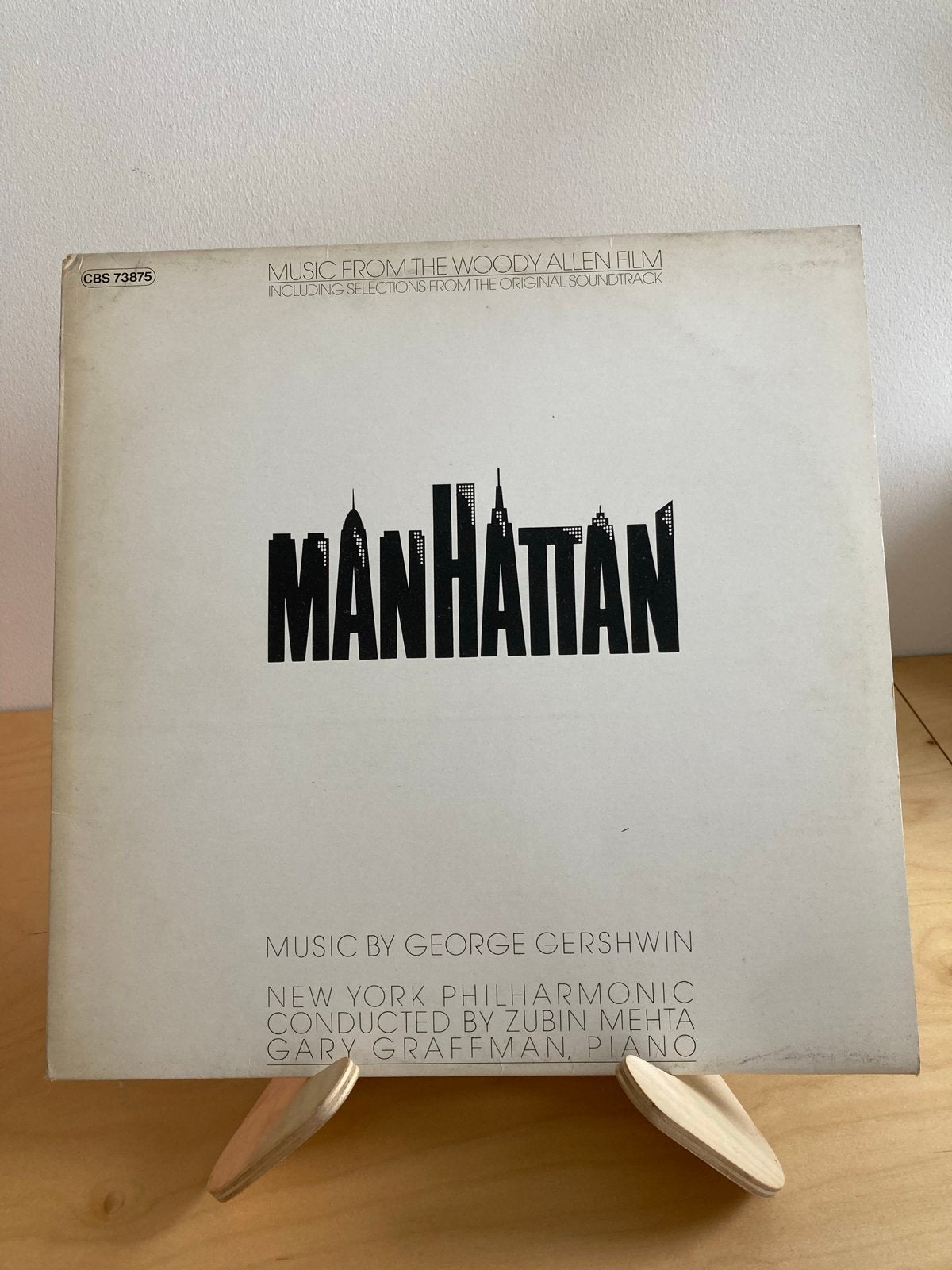 Manhattan Soundtrack LP - George Gershwin (1979), Cd's en Dvd's, LP, Soundtrack, Originele persing, Ophalen of Verzenden